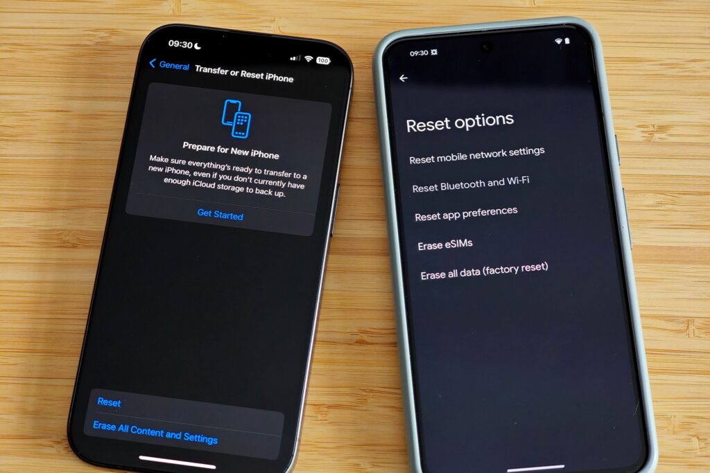 how to factory reset your phone